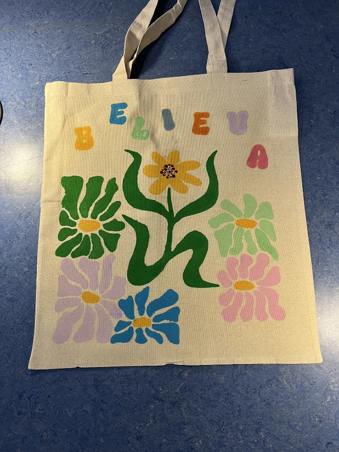 création personnels sur totebag